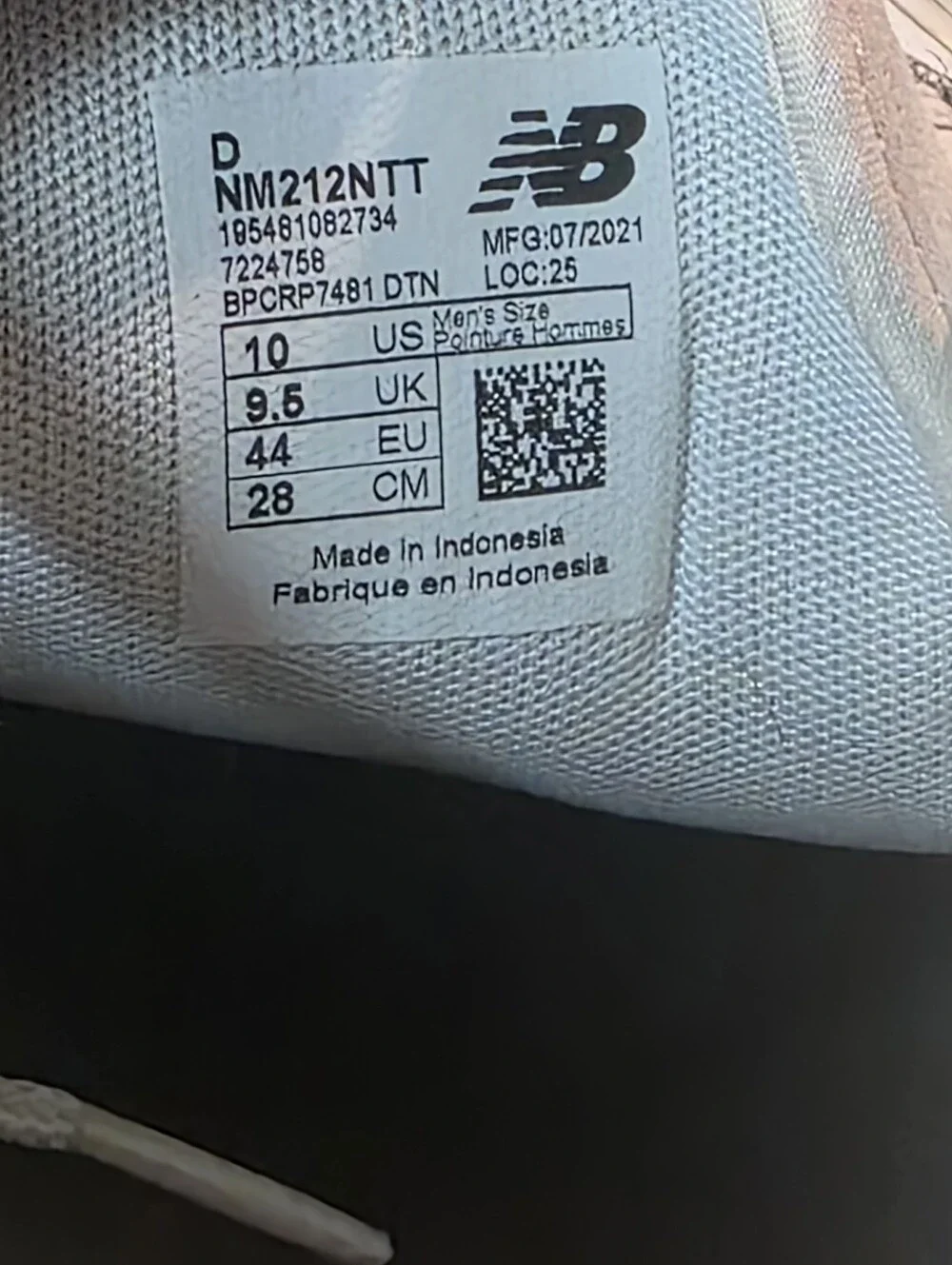 New Balance Numeric 212 Pro Court NM212NTT White Canvas Mens Shoes Size 10